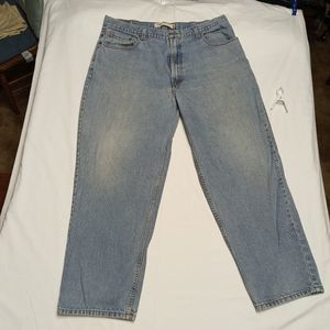 Levi's 560 Vintage comfort fit jeans men's 40Wx30L cotton light wash straight